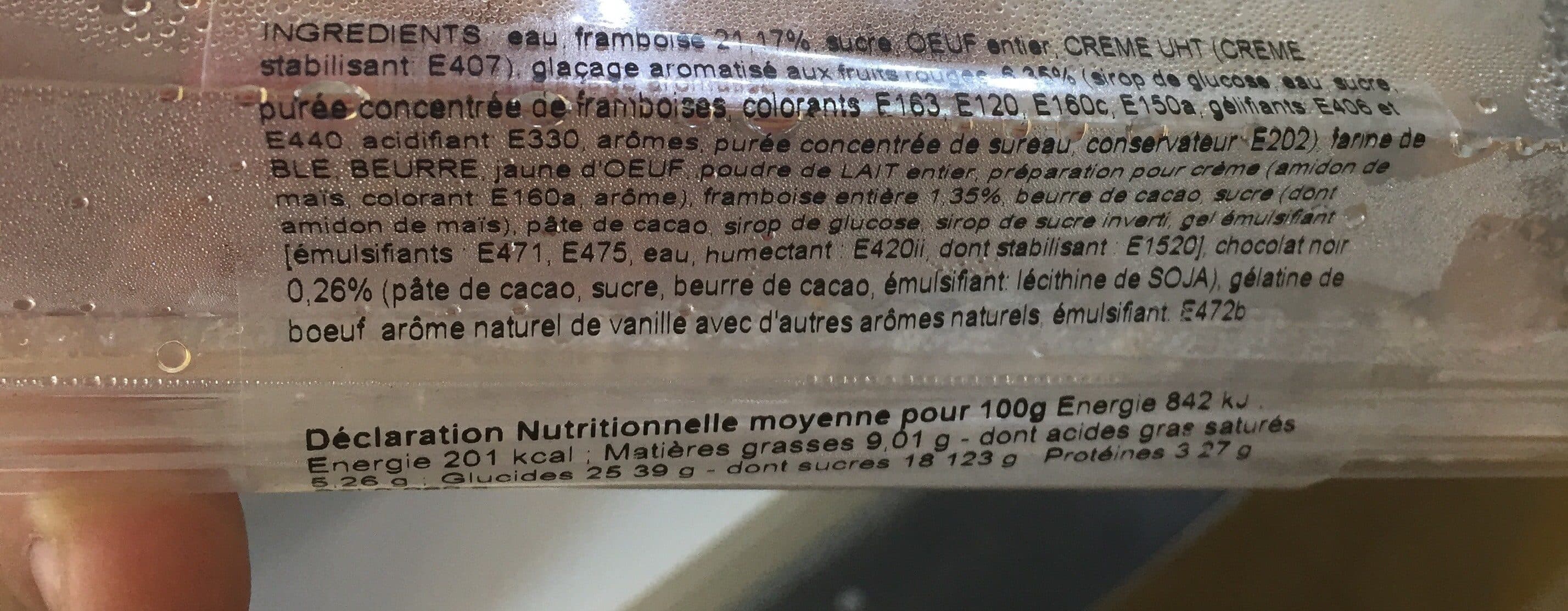 Open Food Facts Framboisierx2 packshot