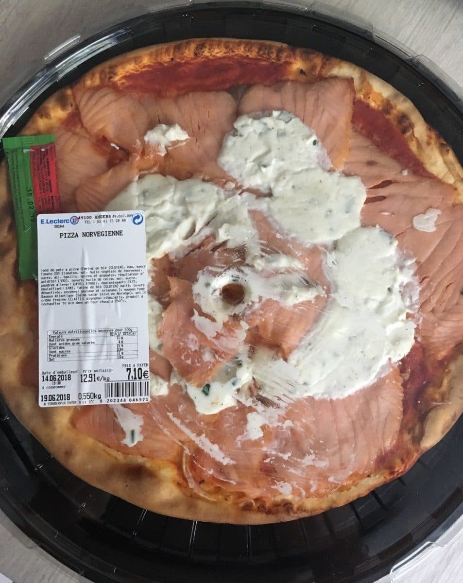 Open Food Facts Pizza norvégienne packshot