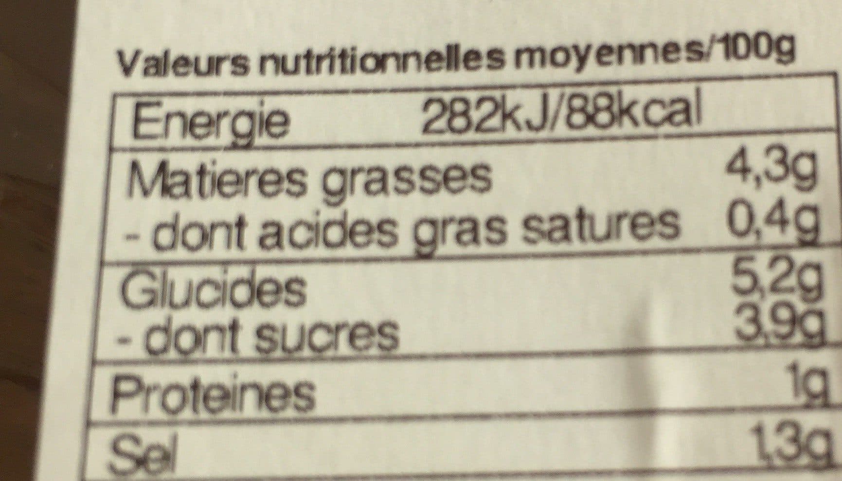 Open Food Facts Duo Carottes celeri packshot