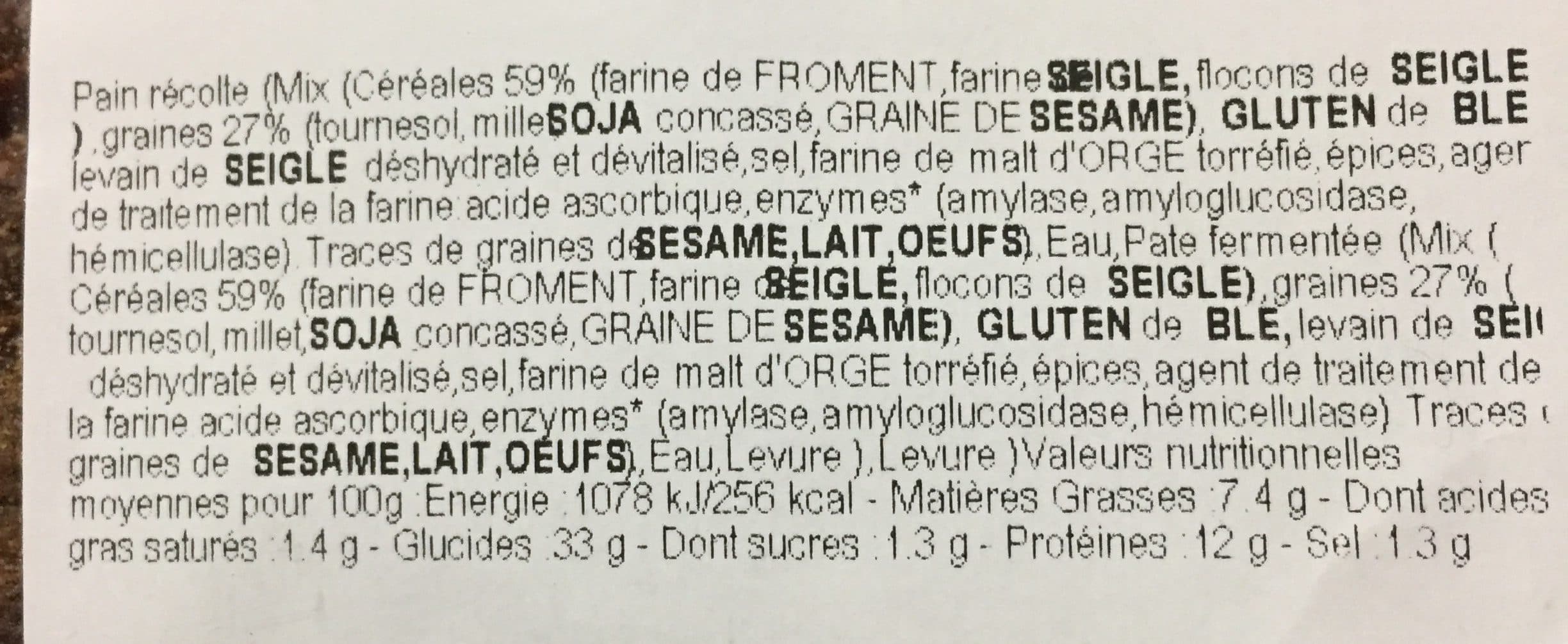 E.Leclerc Pain récolte packshot