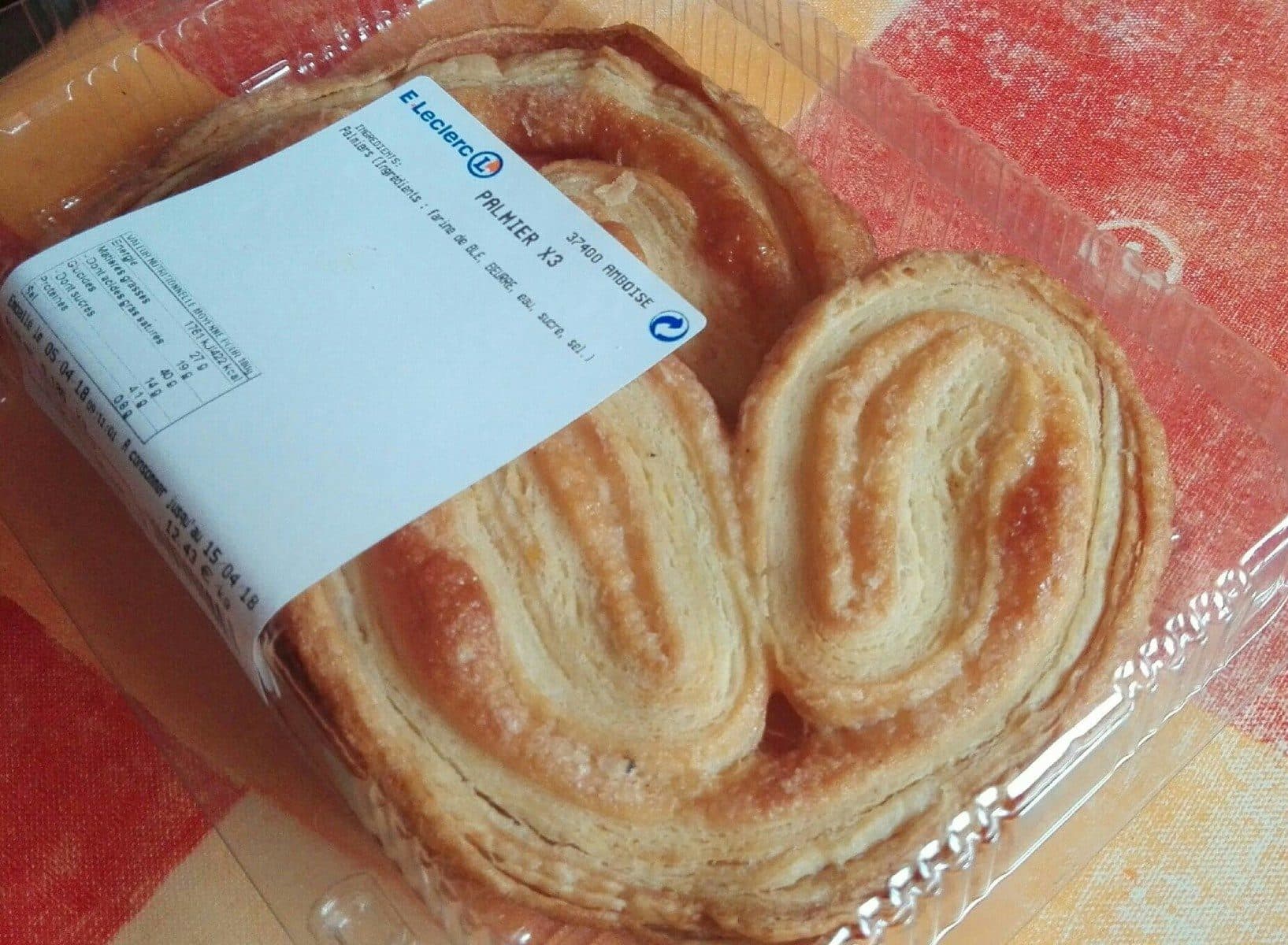Open Food Facts Palmier x3 packshot