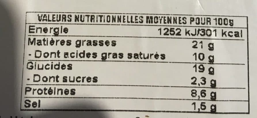 Leclerc Quiche Lorraine packshot