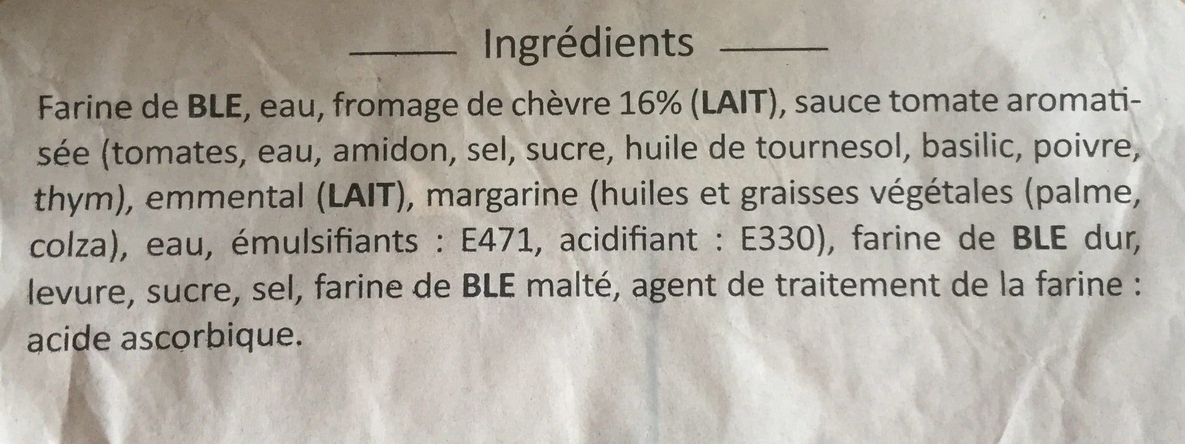 Open Food Facts Fougasse chèvre packshot