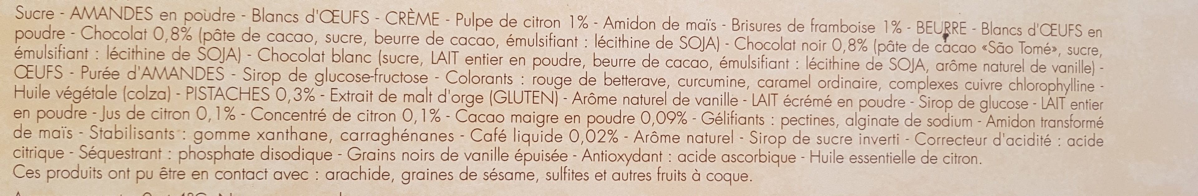 Open Food Facts Plateau mini macarons packshot