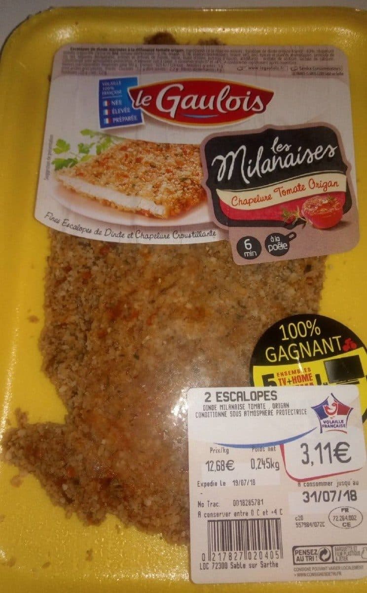 Le Gaulois Les milanaises packshot