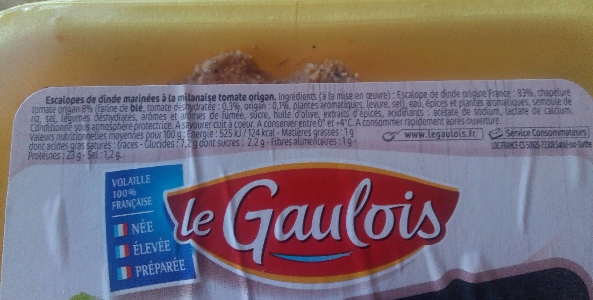 Le Gaulois Les milanaises packshot