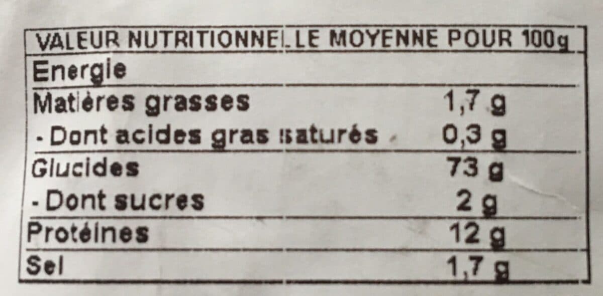 Open Food Facts Grosse boule biologique packshot