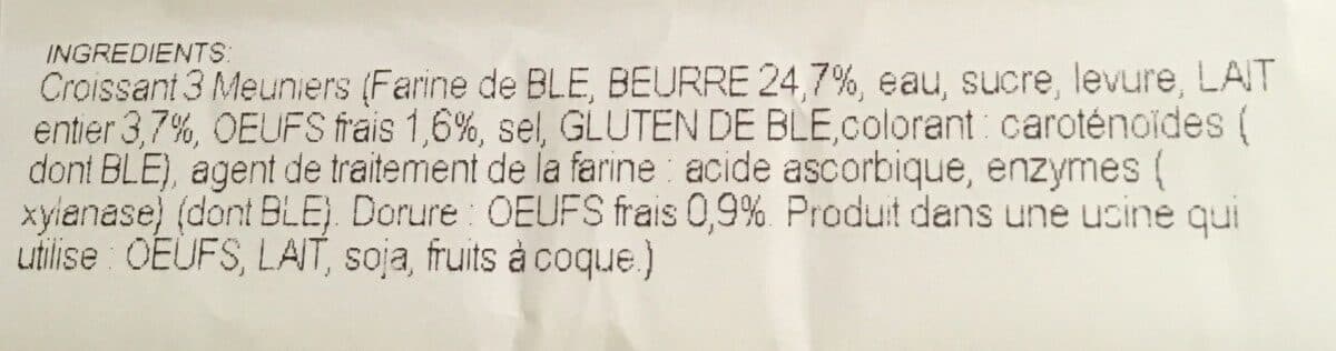 Open Food Facts Croissants packshot