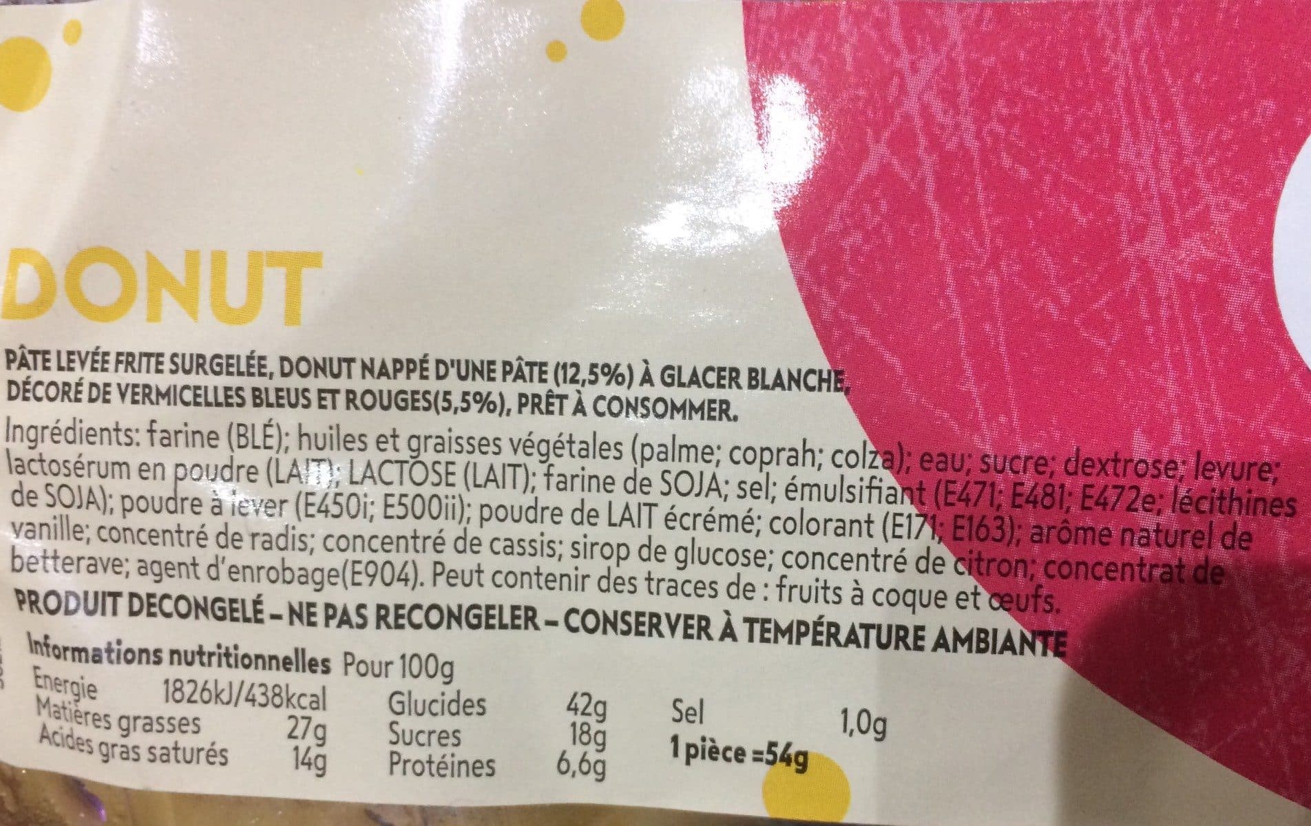 Open Food Facts Donuts packshot