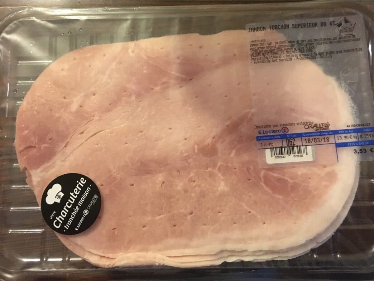 Open Food Facts Jambon torchon superieur DD packshot