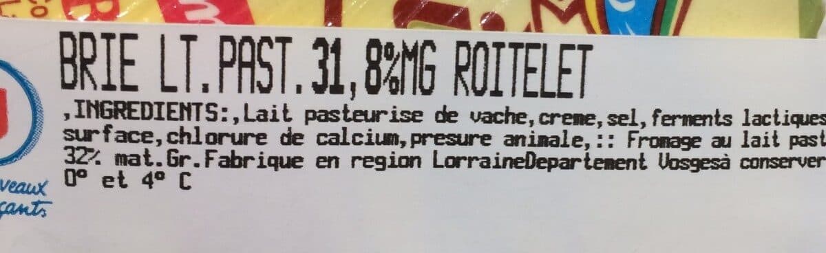 Le roitelet Brie packshot