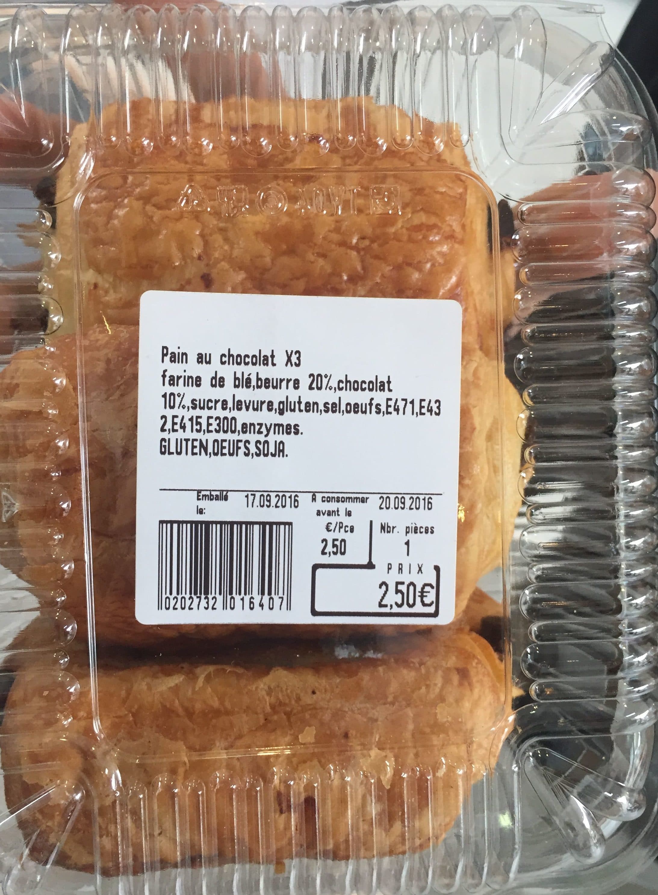 Sans marque Pain au Chocolat packshot