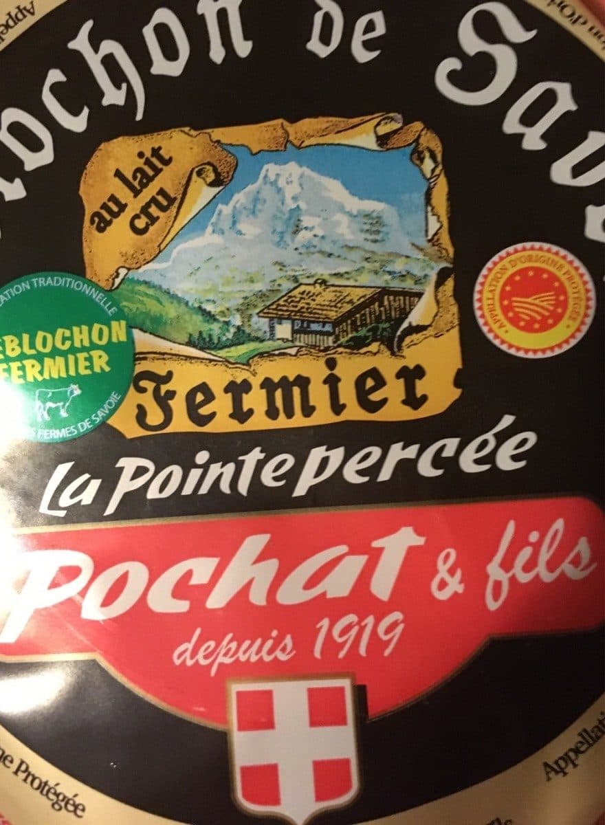 Pochat & Fils Reblochon fermier AOP packshot