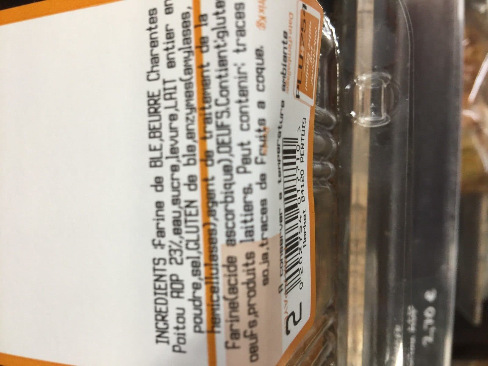 Open Food Facts Pain au chocolat packshot