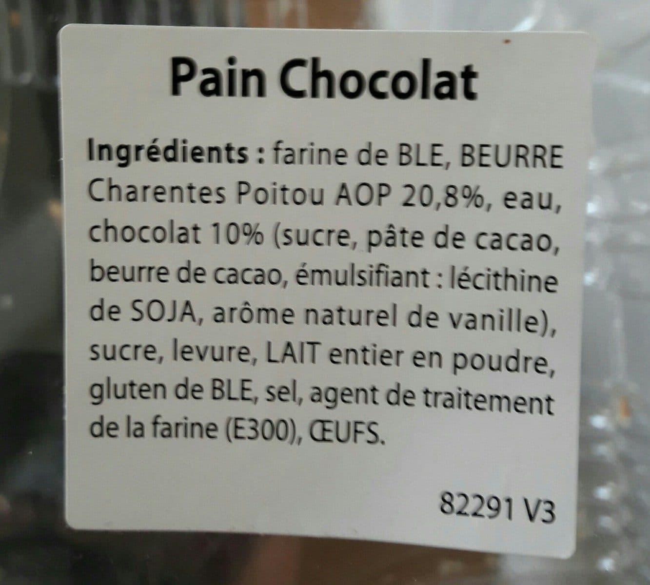 Pressade 4 Pains au chocolat packshot