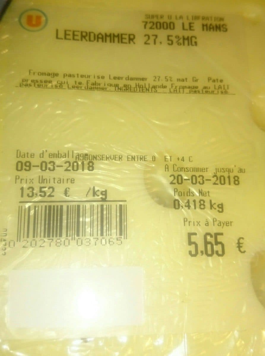 Leerdammer Leerdammer packshot