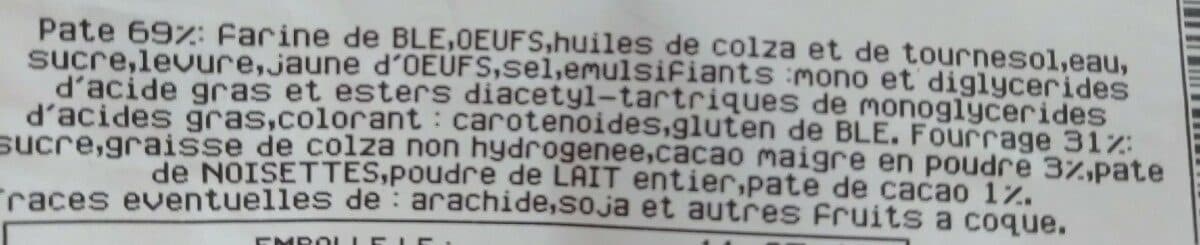 Open Food Facts Beignet chocolat x 4 packshot