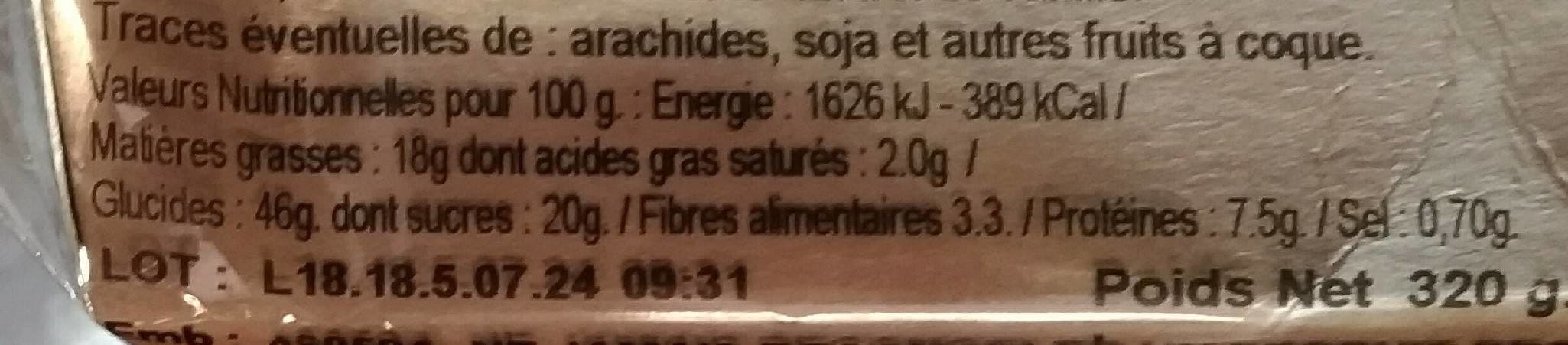 Open Food Facts Beignet chocolat x 4 packshot