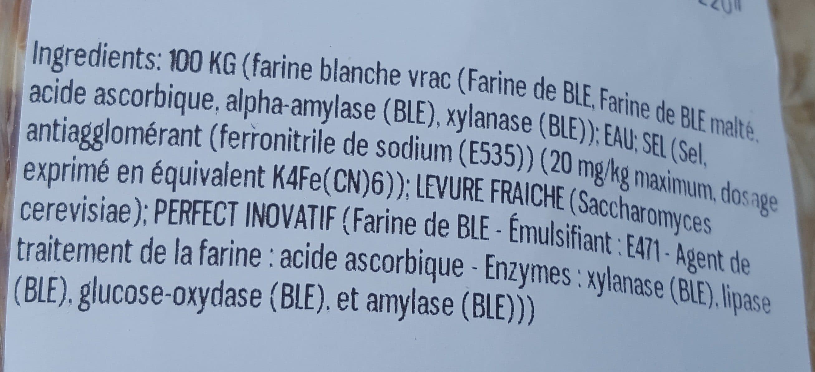Open Food Facts Batard blanc packshot