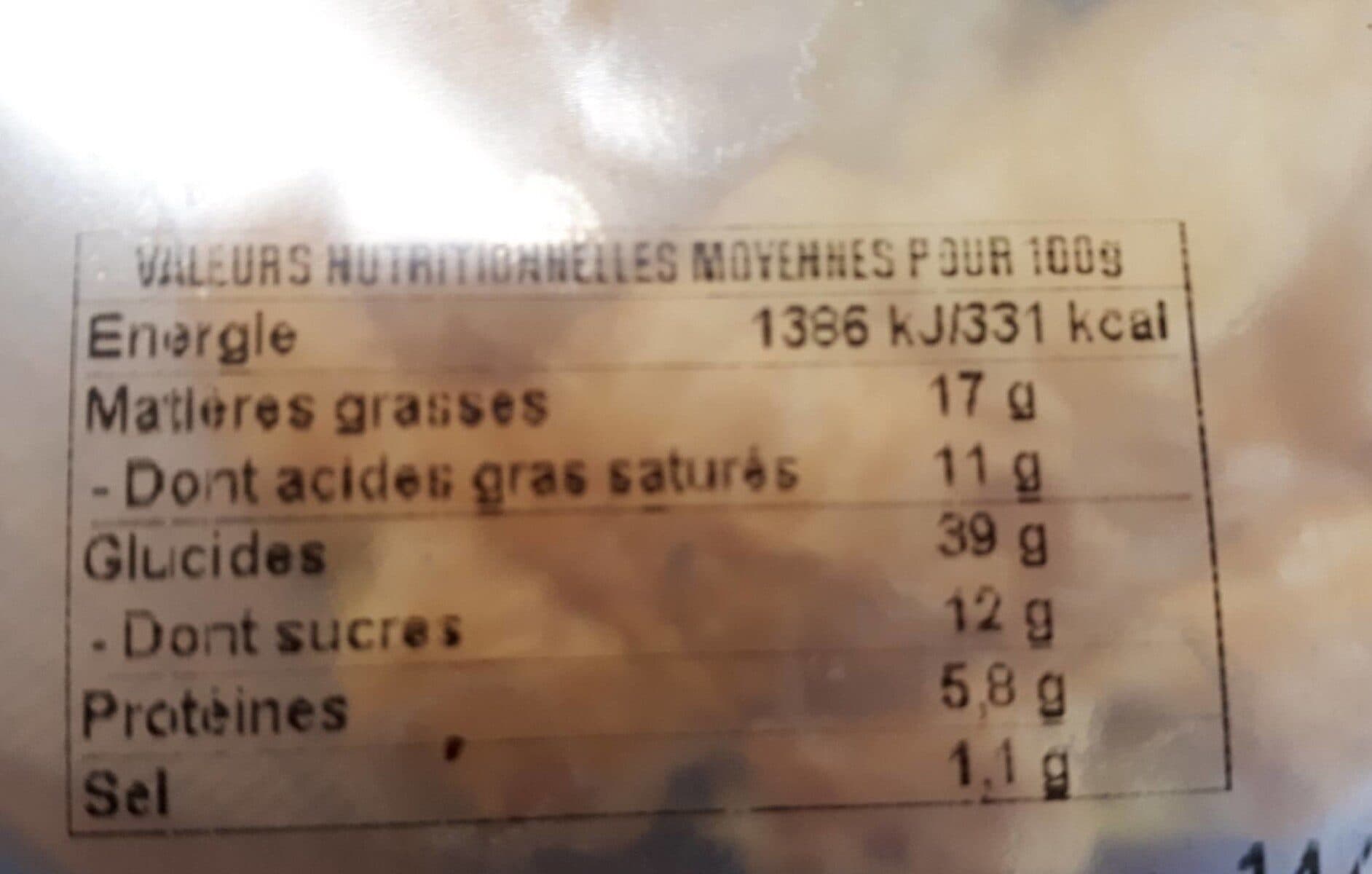 Open Food Facts Pâte d'ours packshot