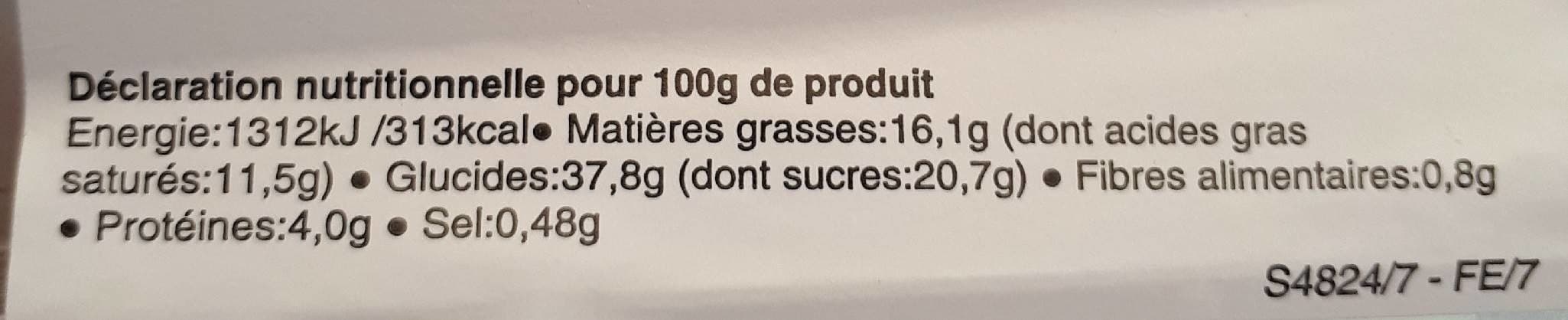 Open Food Facts Mille feuille packshot