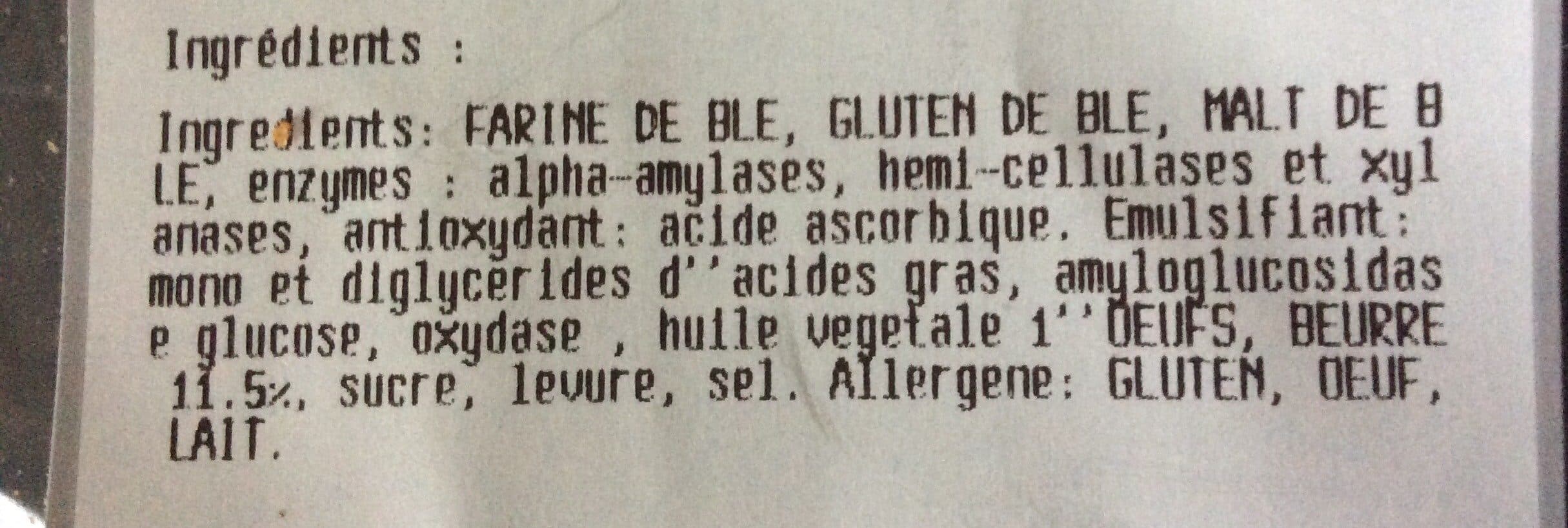 Open Food Facts Brioche nanterre packshot