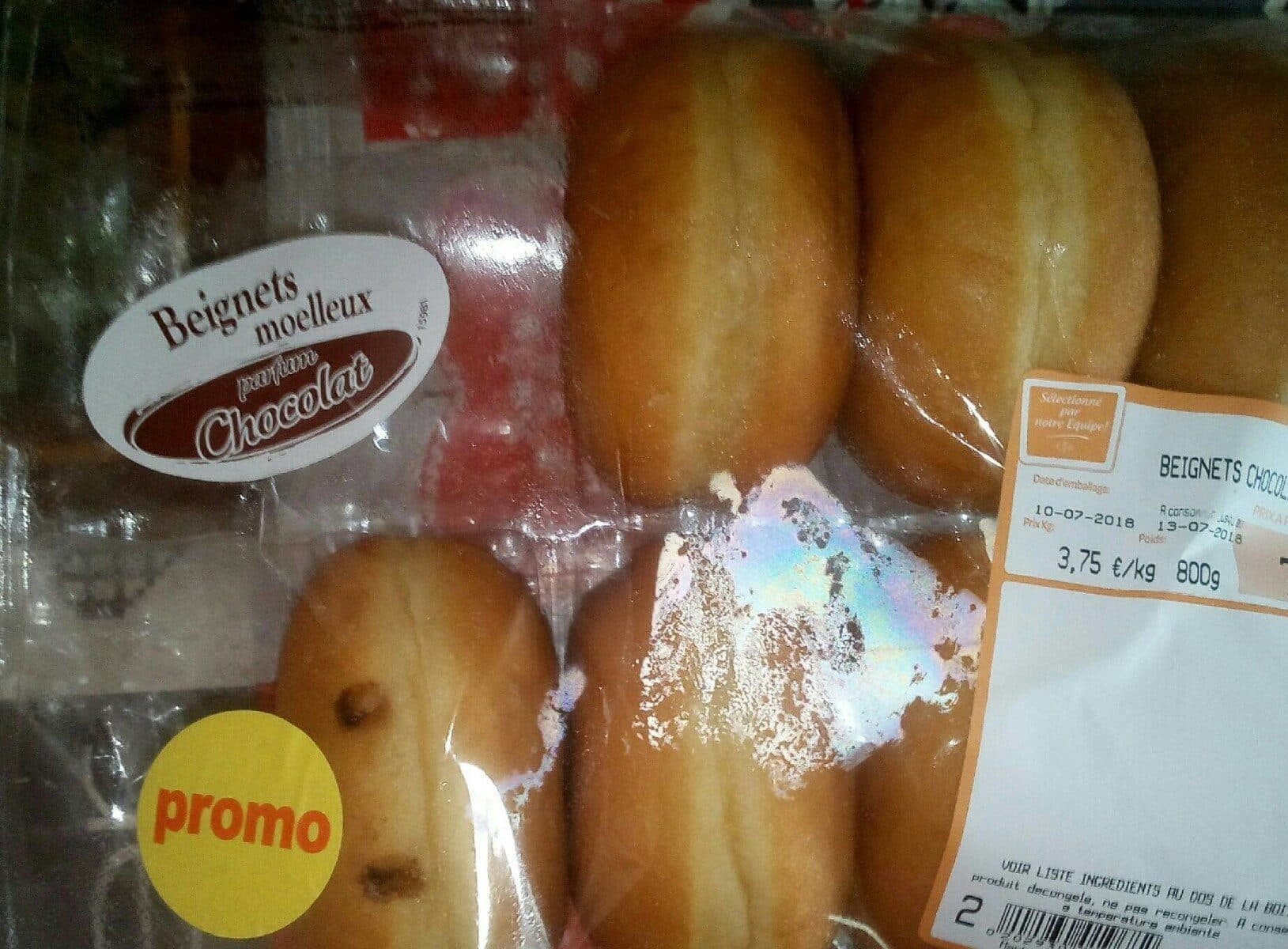 Open Food Facts Beignets moelleux parfum Chocolat packshot