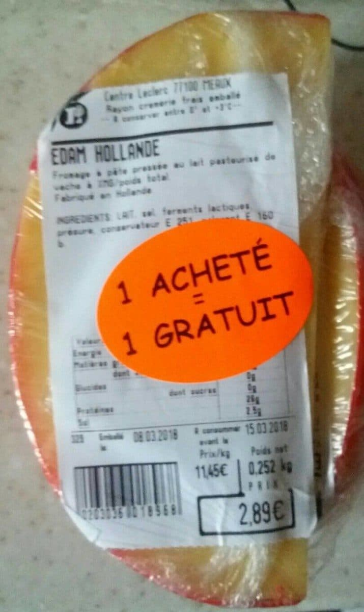 Open Food Facts Edam packshot