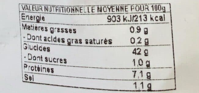 Open Food Facts Pain complet packshot
