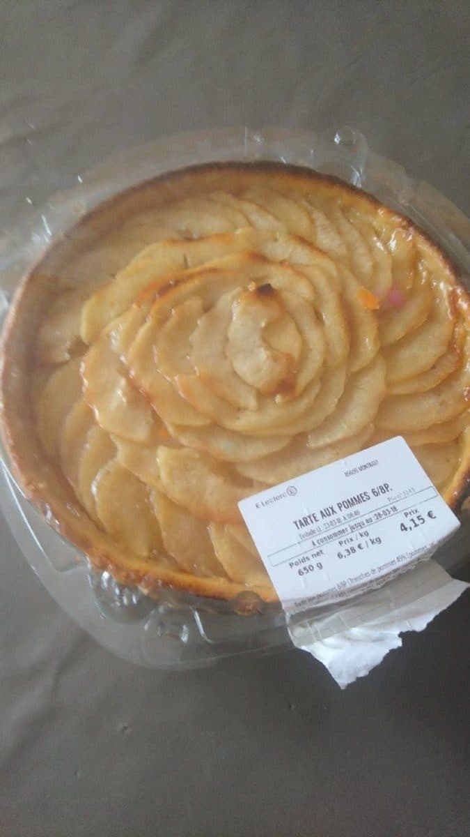Open Food Facts Tarte aux pommes packshot