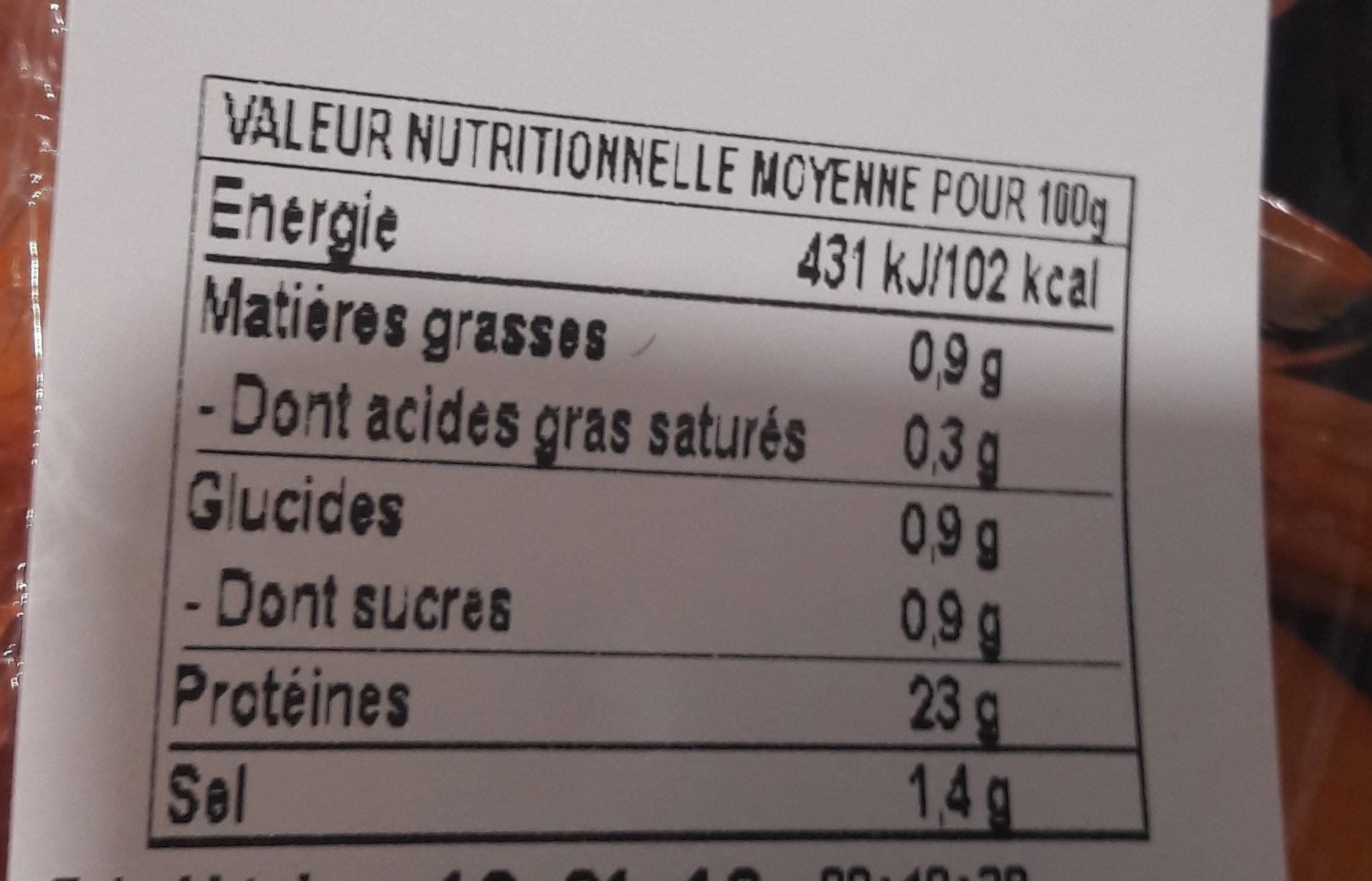 Leclerc Crevettes Cuites 60/80 packshot