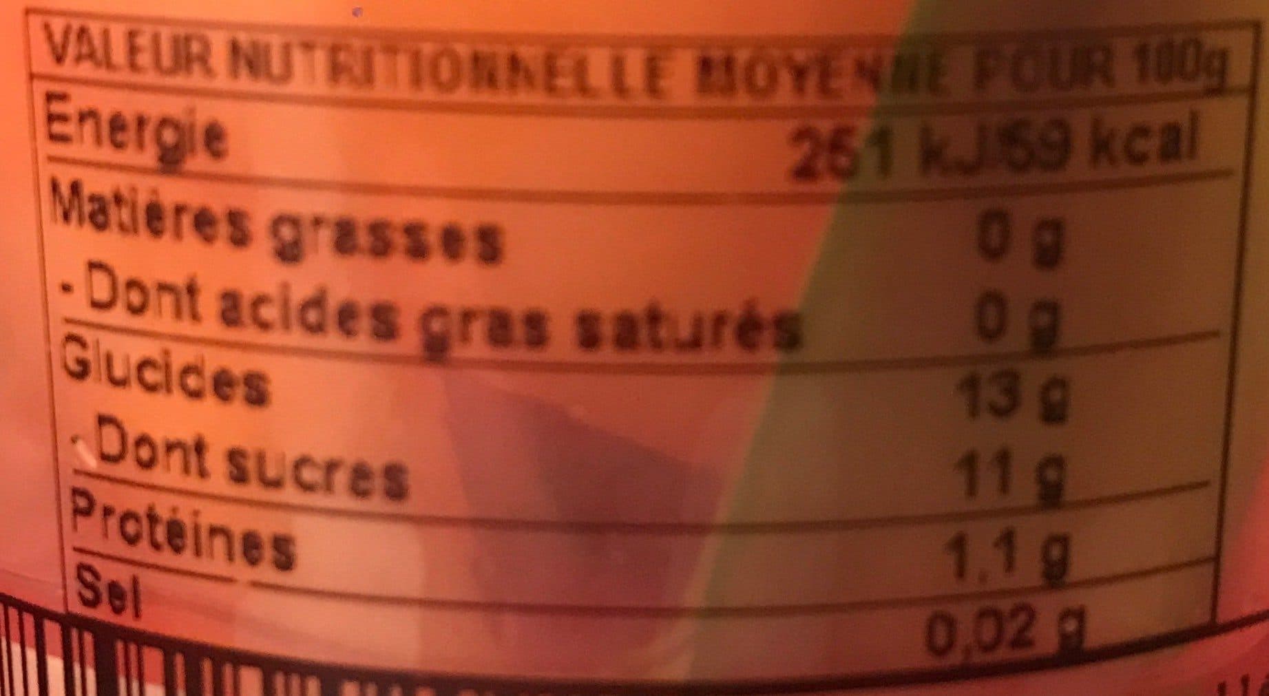 Open Food Facts Melon Pasteque packshot
