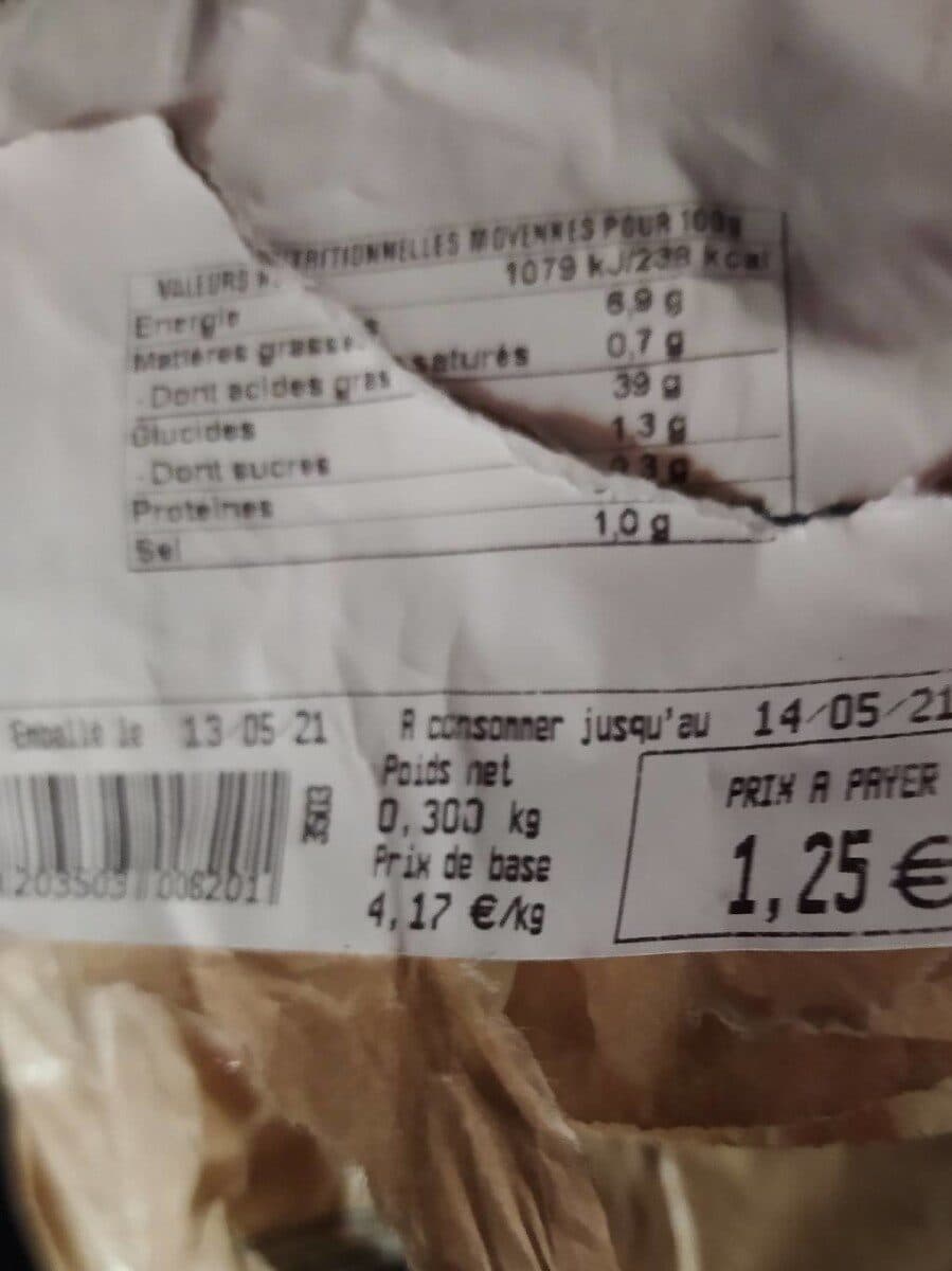 leclerc Pain au noix packshot