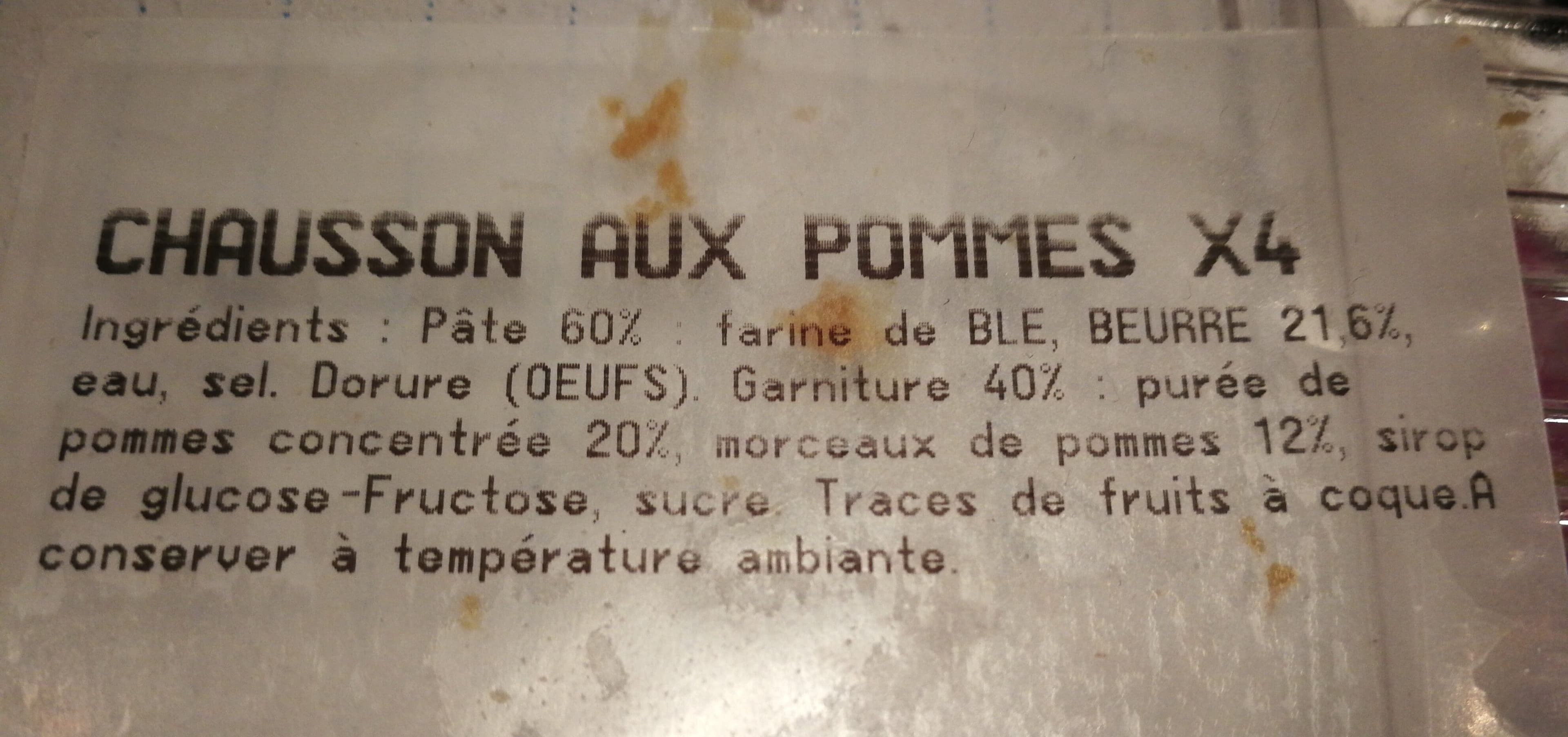 Leclerc Chausson aux pommes packshot