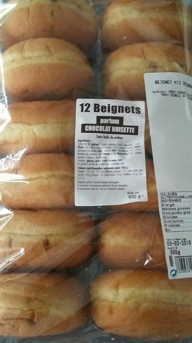 Open Food Facts Beignets choco noisette packshot