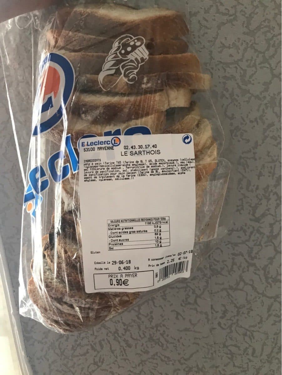 Open Food Facts Le sarthois packshot