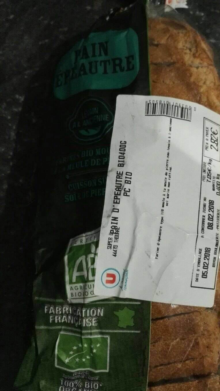 BioFournil Pain à l'épeautre packshot