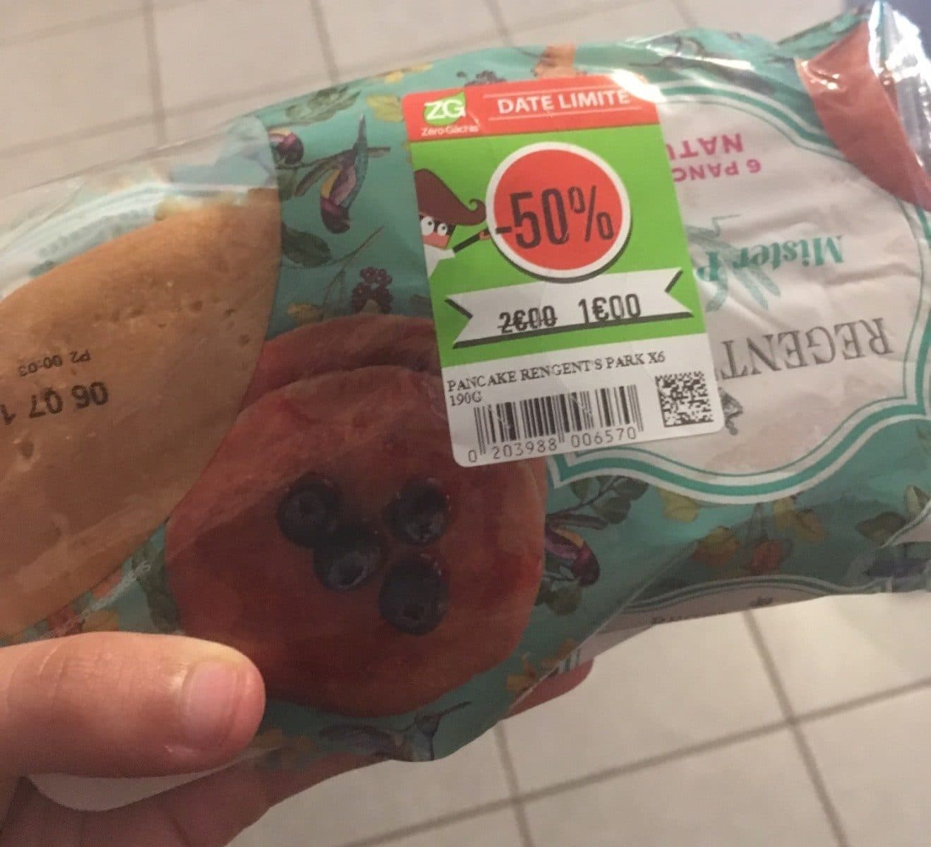 Open Food Facts Pancake rengent's park x6 packshot