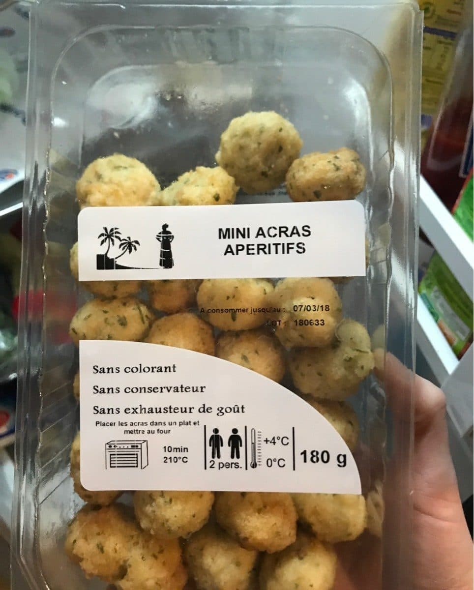 Delices D’orient Mini acras apéritif packshot