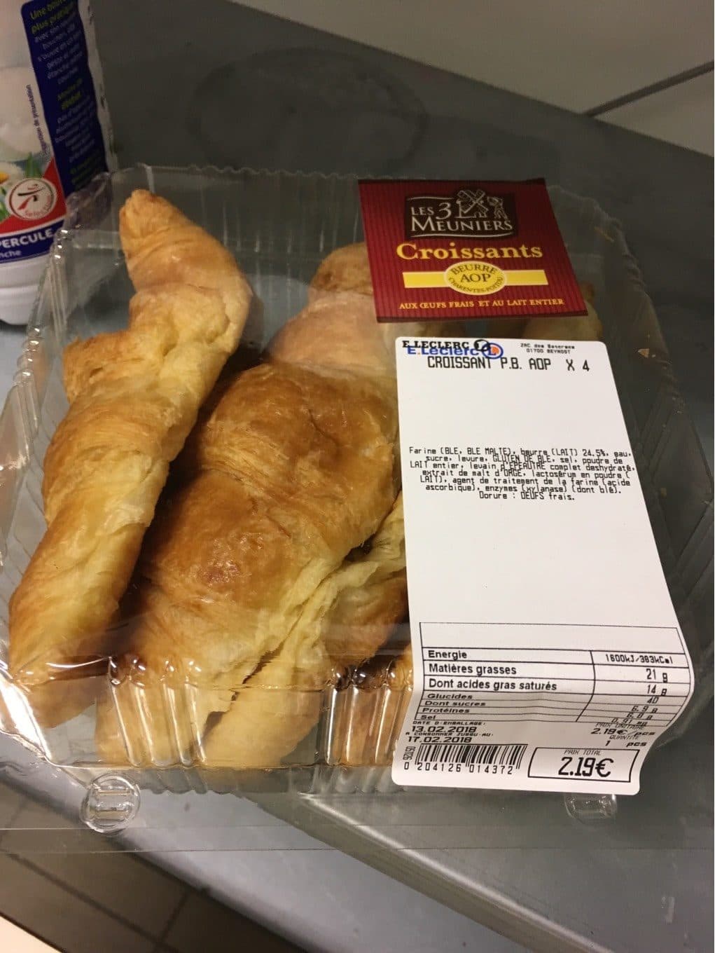Les 3 Meuniers Croissant packshot