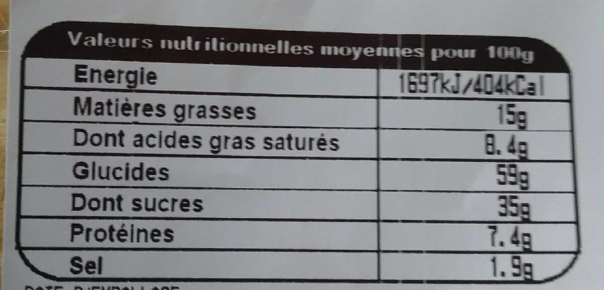 Open Food Facts Crêpes x 4 maison packshot