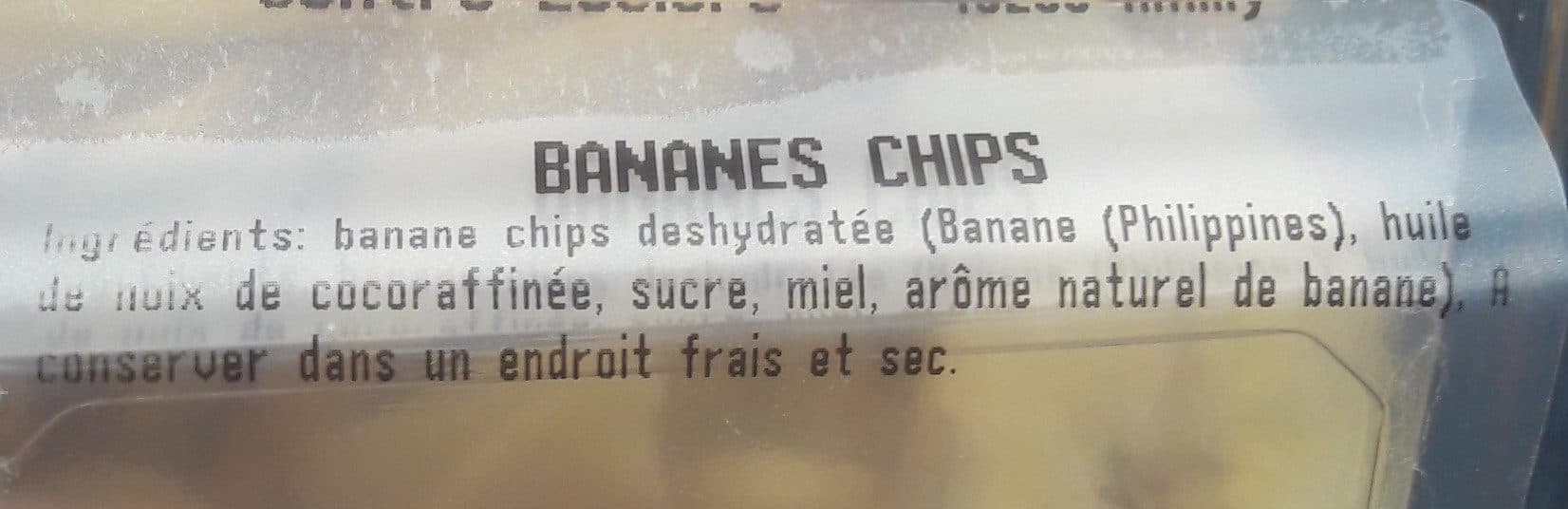 Open Food Facts Bananes chips packshot