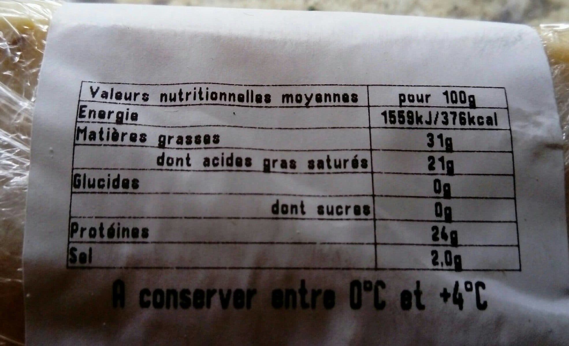 Open Food Facts Gouda cumin jeune packshot