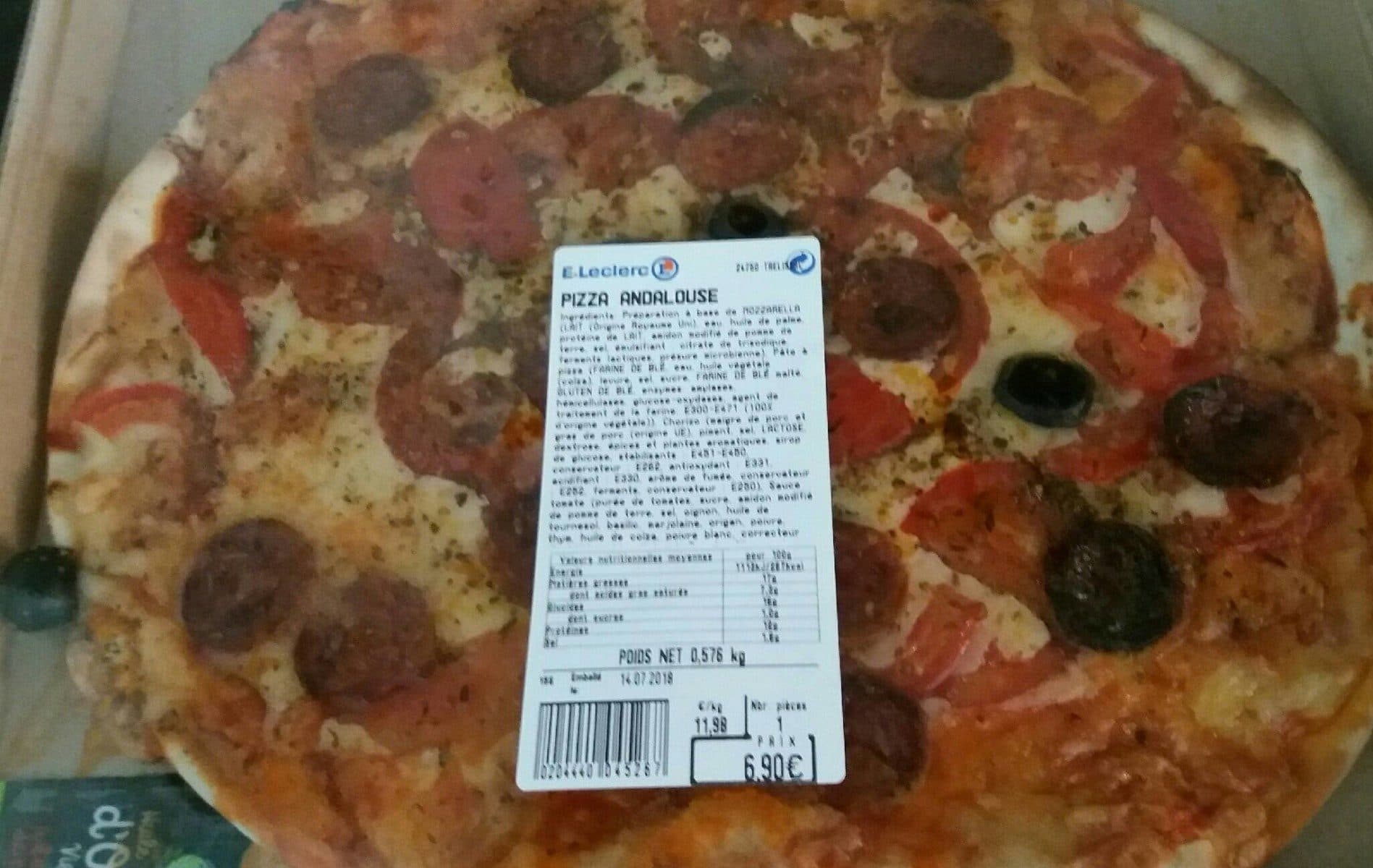 Open Food Facts Pizza andalouse packshot