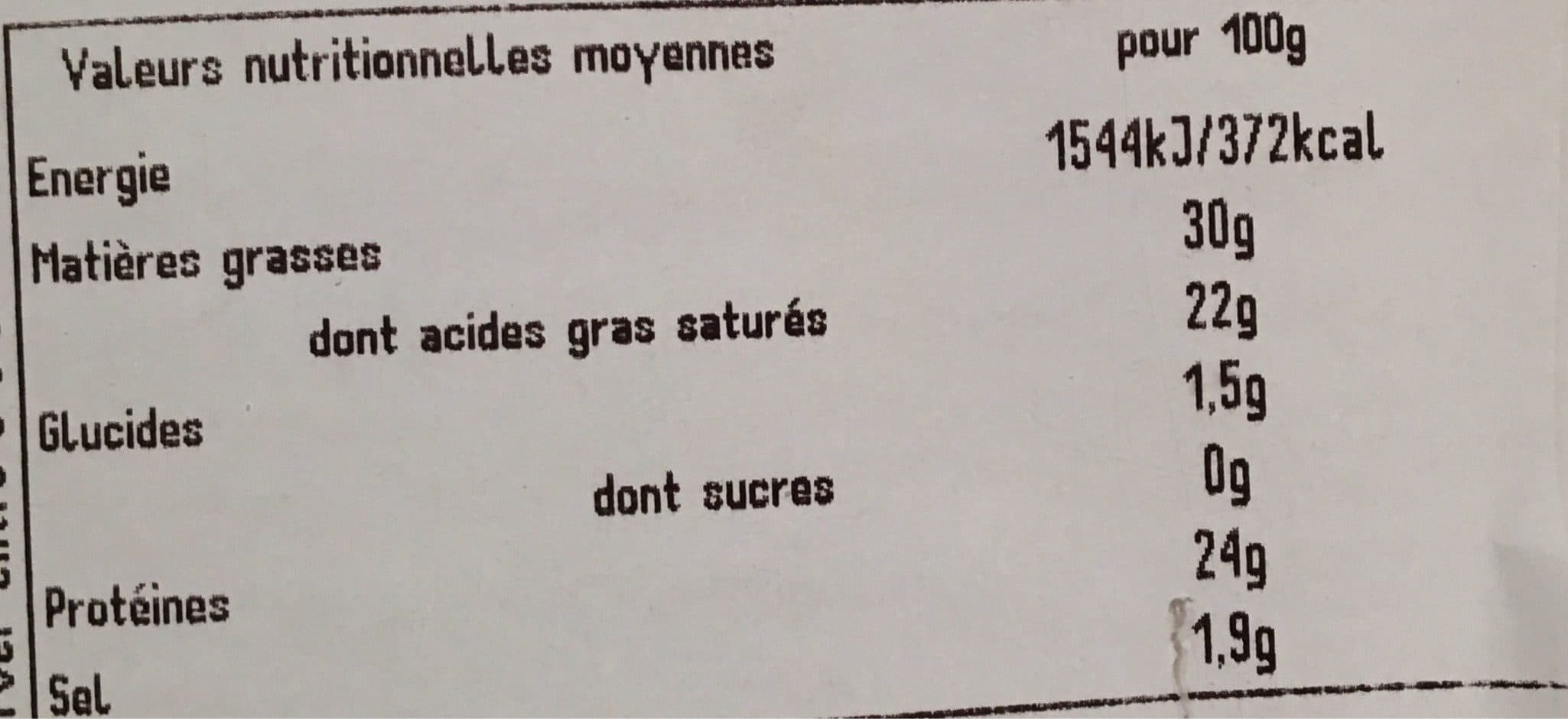 Leclerc Cantal doux AOP packshot