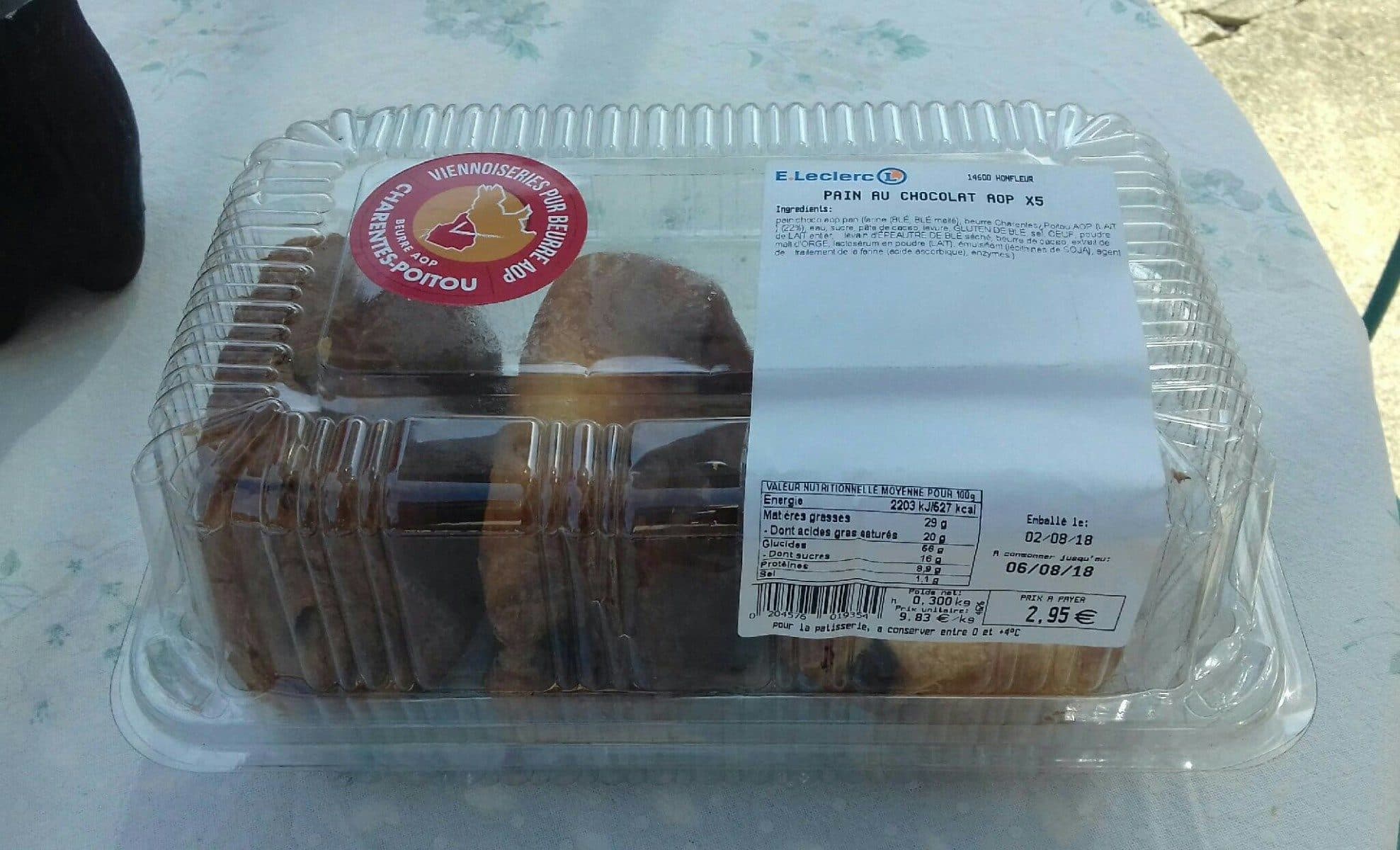 Open Food Facts Pain au chocolat packshot