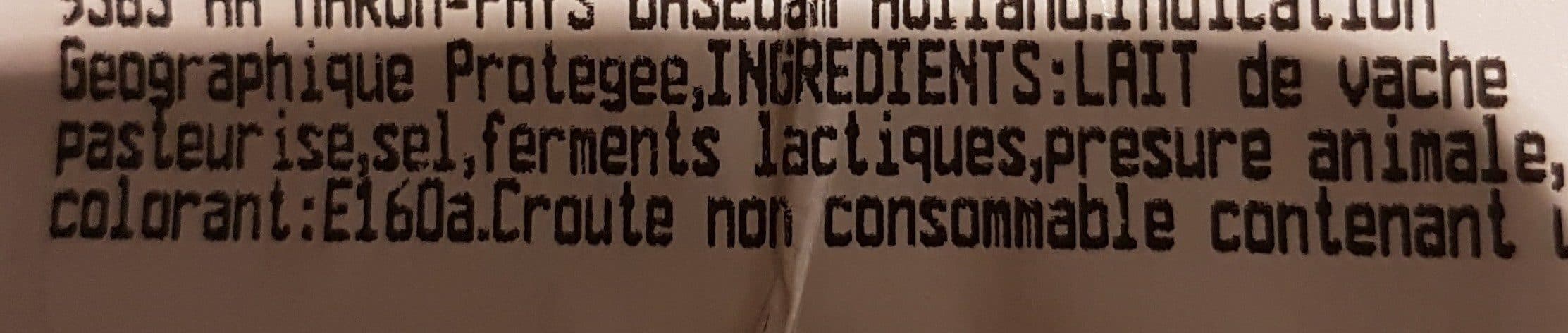 Open Food Facts Edam jeune packshot