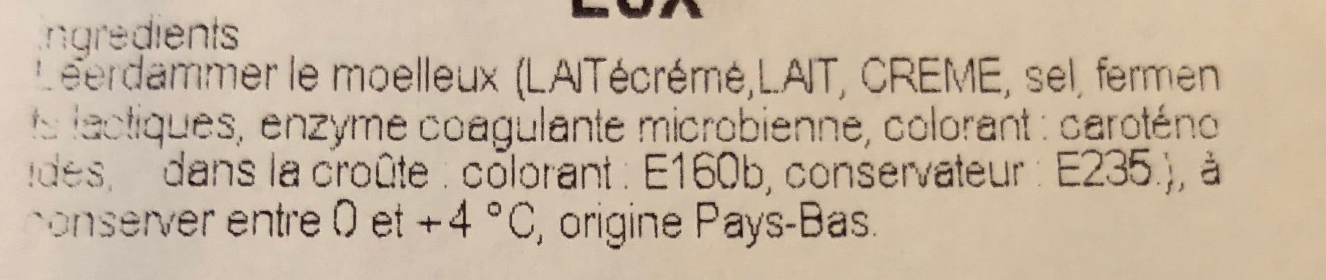 Leerdammer Leerdammer le moelleux packshot