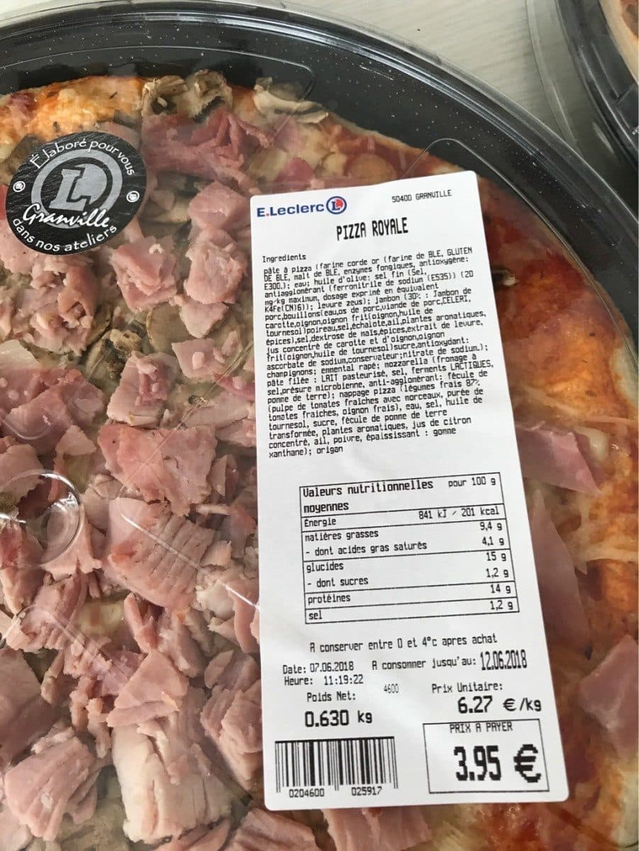 E.Leclerc Pizza packshot