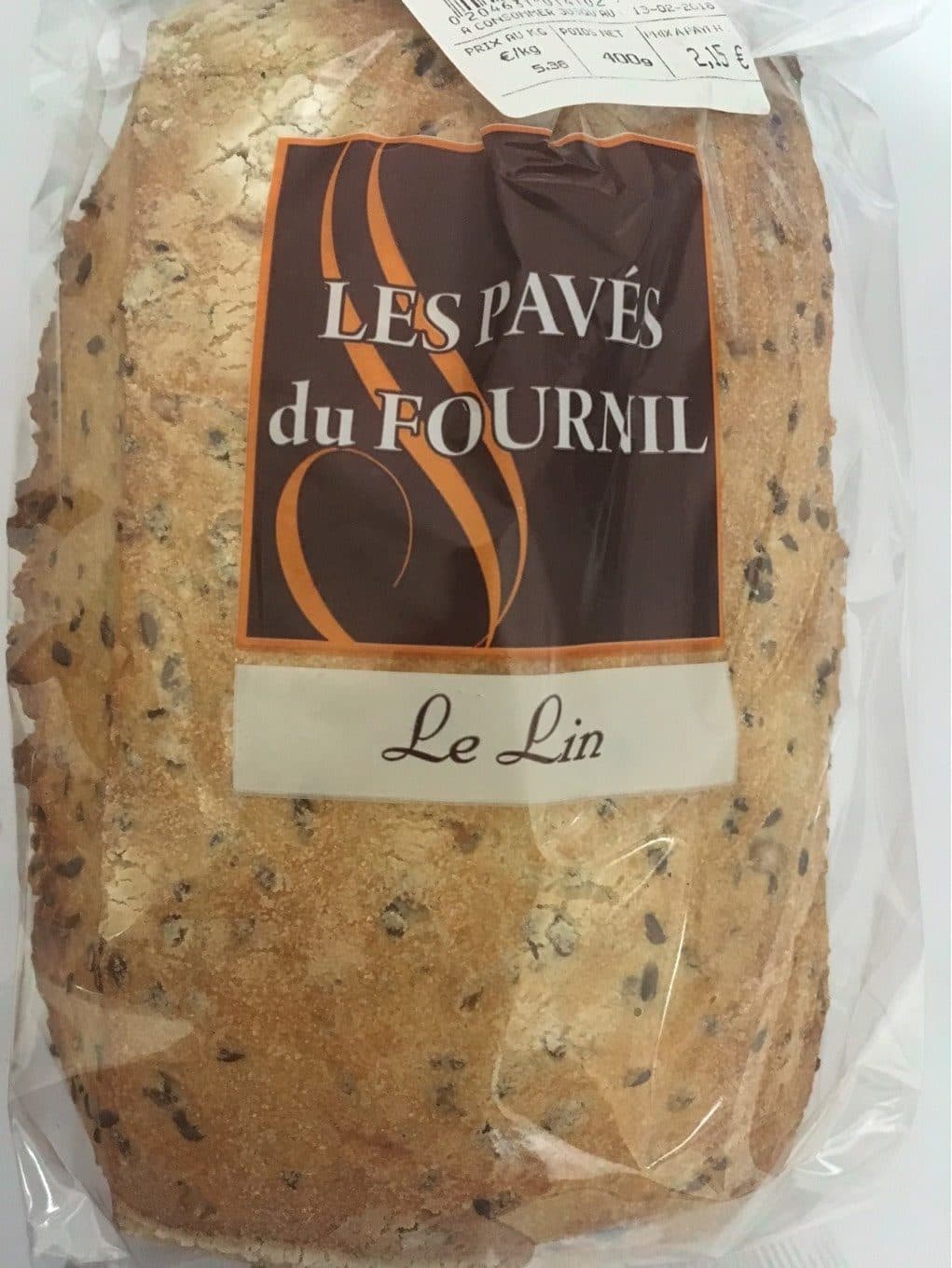 Les Pavés Du Fournil Pave au lin packshot
